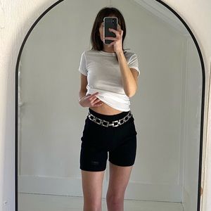 Urban Athlete Rib Knit Biker Shorts